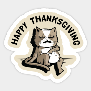 Happy Thanksgiving Sticker